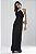vestido longo preto malti - loubucca - Imagem 1