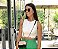 Cropped Off White Clara - Cloude - Imagem 1