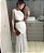 Vestido Longo Off White alessandra - Aquarella - Imagem 1