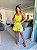 Vestido amarelo estampado marjorie - cloude - Imagem 1