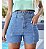 Short jeans com cinto - alcance - Imagem 1