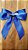 Laço de Cabelo Virginia Médio Azul Royal Adulto Infantil Bico de Pato - Imagem 3