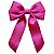 Laço de Cabelo Virginia Médio Pink Adulto Infantil Moda Bico de Pato - Imagem 3