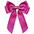 Laço de Cabelo Virginia Médio Pink Adulto Infantil Moda Bico de Pato - Imagem 5