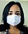 Máscara Facial Lavável Branca Adulto - Imagem 4