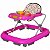 Andador para Bebê Musical Safari Tutti Baby Rosa - Imagem 1