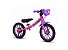 Bicicleta Infantil Sem Pedal Balance Bike Rosa Feminina Nathor - Imagem 2