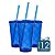 12 Copos Twister 500 ml Azul translucido com tampa e canudo - Imagem 2