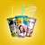 100 Copos EcoLabel 550 ml - C/ TAMPA E CANUDO - Biodegradável Personalizados 360° - Imagem 2