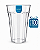 100 Copos Americano 500 ml Transparente - Imagem 1