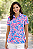 Camisa Polo Rosa Floral - Imagem 4