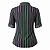 Camisa Veneza Preto Listras - Imagem 3