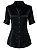 Camisa Acetinada Black - Imagem 1