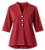Camisa Iris Vermelho Queimado - Imagem 1