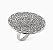Anel Flower Shield Prata 925 - Imagem 1