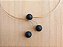 Colar choker de ágata fosca - Imagem 2