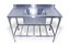 MESA LEVE 55 X 117 COM PRAT 1 CUBA TOTAL INOX 430 INNAL - Imagem 1