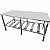 MESA INOX 1,90 X 0,90 GRADEADA ITALINOX - Imagem 1