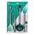 CONJUNTO DE UTENSILIOS 4PC VERDE MUNDIAL - Imagem 1