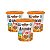 Kit 03 un de Pasta de Amendoim Crunchy c/ Granulado Amendo Power 500g - Imagem 1