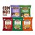 COMBO | 5 UN AMENDOIM SNACKS (Sabores de 90g: Lascas de Alho + Lascas de Cebola + Crocante Tradicional + Crocante Cebola e Salsa + Crocante Pimenta) - Imagem 2