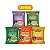 COMBO | 5 UN AMENDOIM SNACKS (Sabores de 90g: Lascas de Alho + Lascas de Cebola + Crocante Tradicional + Crocante Cebola e Salsa + Crocante Pimenta) - Imagem 1