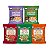 COMBO | 5 UN AMENDOIM SNACKS (Sabores de 90g: Lascas de Alho + Lascas de Cebola + Crocante Tradicional + Crocante Cebola e Salsa + Crocante Pimenta) - Imagem 1