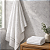 Toalha de Banho Wave Home Design 450g Fio Penteado Branco - Imagem 4