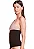 Corset Modelador Com Barbatana E Tecido Duplo 50320 Afina Cintura Preto - Imagem 2
