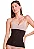 Corset Modelador Com Barbatana E Tecido Duplo 50320 Afina Cintura Preto - Imagem 1