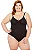 Body Modelador de Compressão Sem Bojo - Plie Preto 50403 - Imagem 10