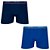 Cueca Lupo Boxer Kit com 2 un em Algodão (Azul) - Lupo - Imagem 1