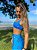 Calça legging Raia Manta Azul CÓS ALTO - Imagem 3
