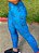 Calça legging Raia Manta Azul CÓS ALTO - Imagem 1