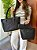 Conjunto Elegância 3 em 1 - Bolsa Grande, Bolsa Média e Carteira - Imagem 1