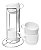 Kit 4 Xícaras Empilháveis 150ml Torre Para Sublimação - Imagem 2