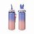 Garrafa Térmica Tampa Coelhinha com Parede Dupla Rosa - 350ml - Imagem 8
