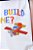 Pijama Infantil Verão Regata Menino Avião Interativo:  Let's Build a Plane? - Imagem 2