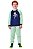 Pijama Inverno Soft Fleece - Dino Radical Skatista - Imagem 1