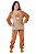Pijama Inverno Soft Fleece Unissex - Urso Touca Pompom - Imagem 1