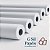 BOB PAPEL Ecológico Bco. PLOTTER 45 grs x 1,80 larg x 250 mtrs tub 3" - Imagem 1