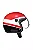 Capacete HJS 2025 Vermelho Pimenta / Preto - Imagem 3