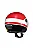 Capacete HJS 2025 Vermelho Pimenta / Preto - Imagem 2