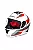 CAPACETE HFS 2025 BRANCO/PRETO - Imagem 1