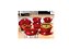 Tupperware  Cristal Pop kit 6 peças Vermelho - Imagem 2