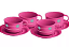 TUPPERWARE XÍCARA ROSA PROVENÇAL COM PIRES 150ML KIT 4 PEÇAS - Imagem 2