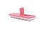 Forma de Gelo Branca com Tampa Rosa - Imagem 1