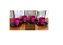 TUPPERWARE XÍCARA DESIGN 180 ML ROSA COM PIRES AZUL - Imagem 2