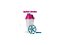 TUPPERWARE QUICK SHAKE II 500ML PURPURA VERDE - Imagem 2