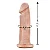 Pênis Realístico Maciço 17,5x4,4Cm Linha Pura Luxúria Sexy Fantasy - Imagem 2